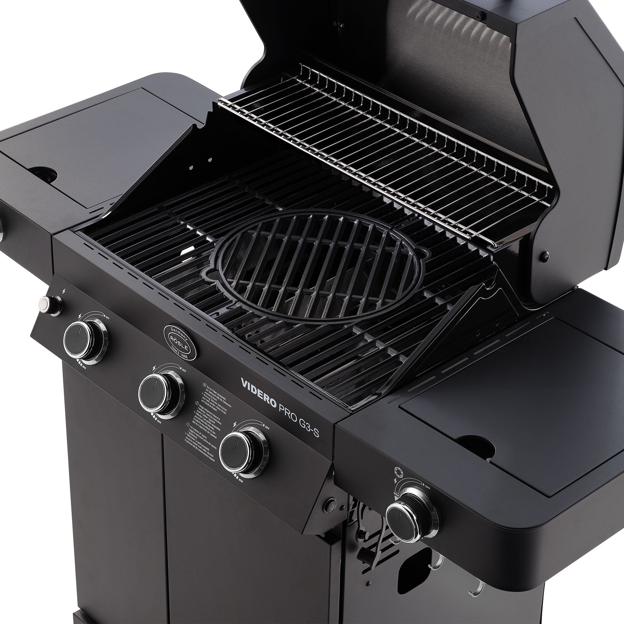 Gas barbecue - Videro Pro G3-S Vario+ | 30 mbar (Model 2023)